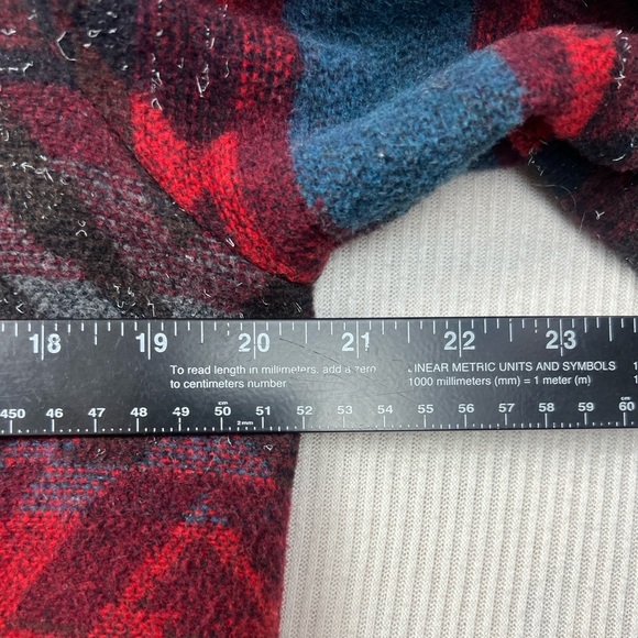 Coldwater Creek Women’s MEDIUM Wool Blend Blazer Aztec Southwestern - Picture 7 of 9